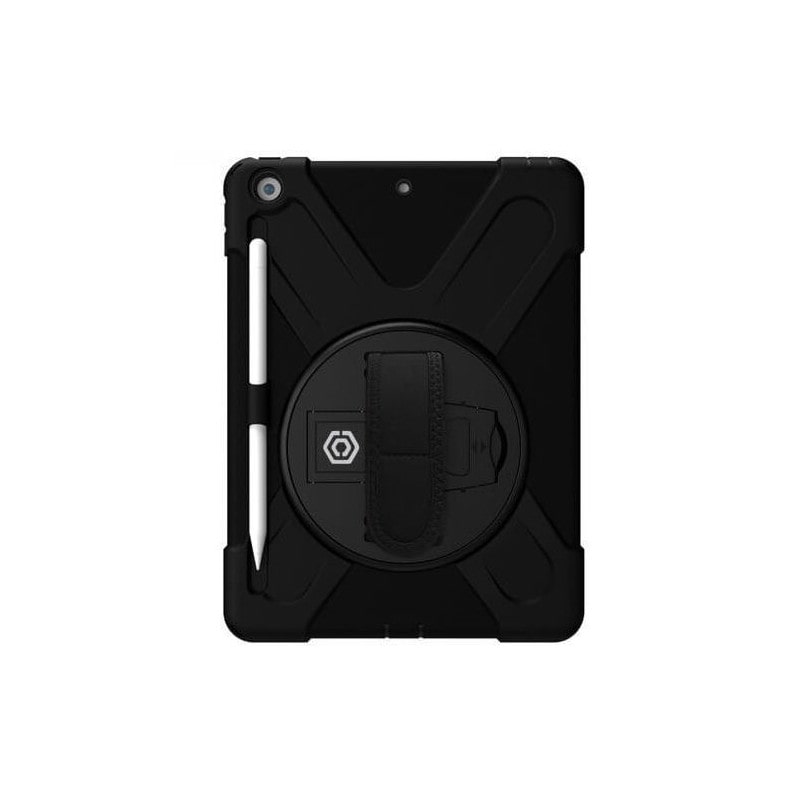 Casecentive Handstrap Coque iPad Pro / Air (2019) 10.5 Noire